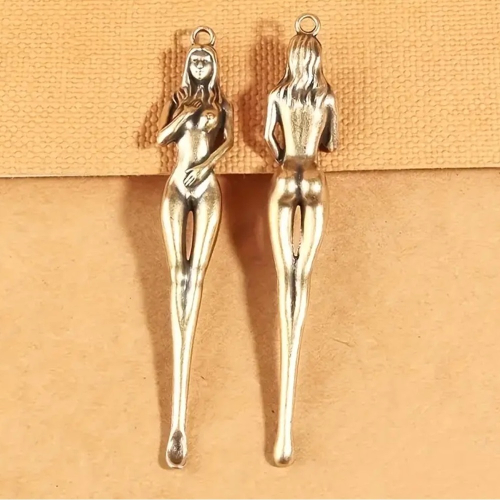 Collectible Vintage snuff spoon pendant - Picture 2 of 4